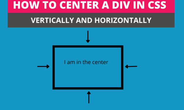 How To Center Align A Div In CSS (four different ways)